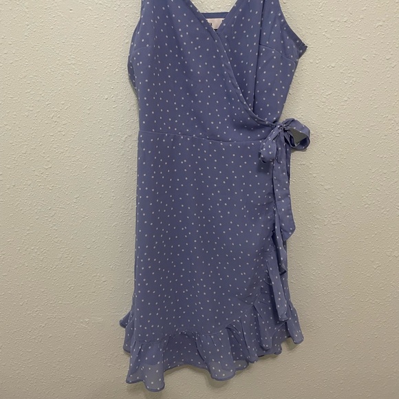 blue hollister wrap dress - Picture 3 of 5